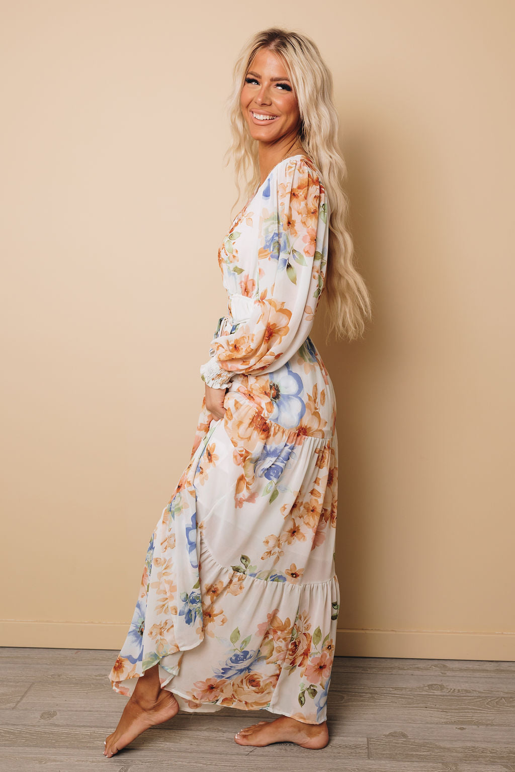 Nicole Floral Maxi