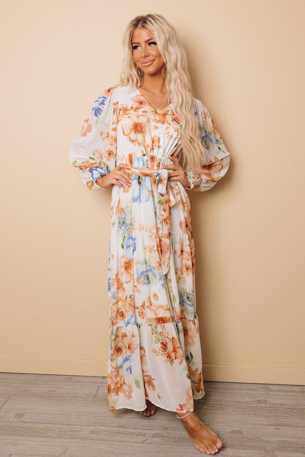 Nicole Floral Maxi