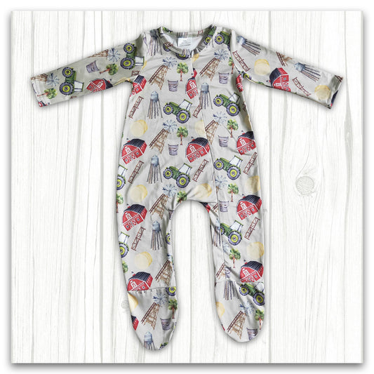 Farm Fun Footed Pajama