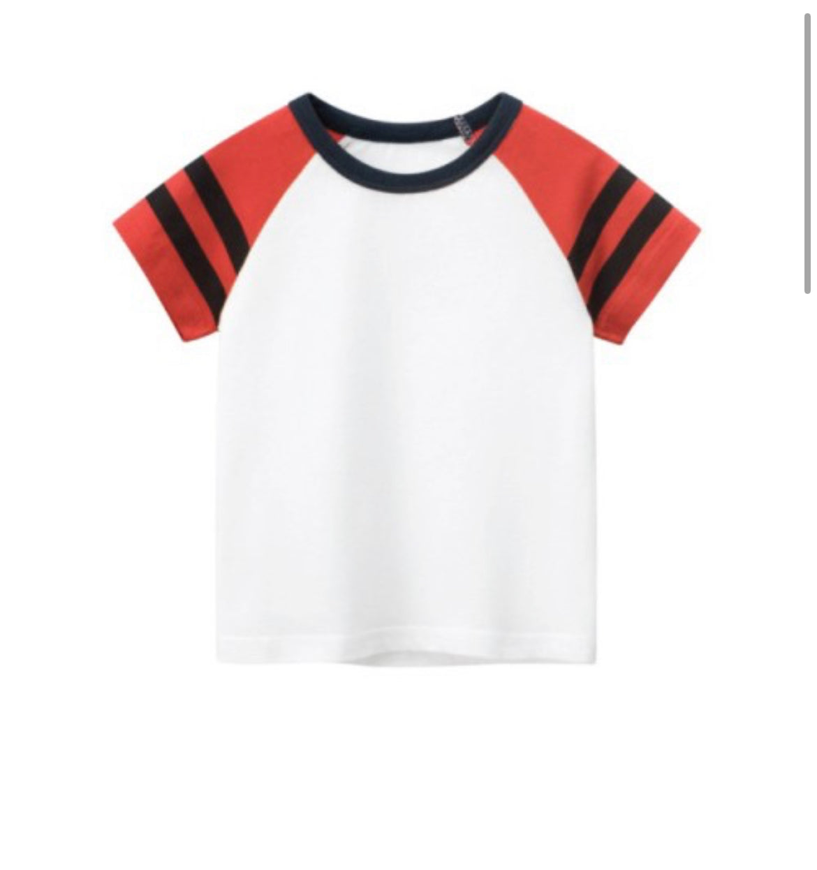 Striped Raglan Tee